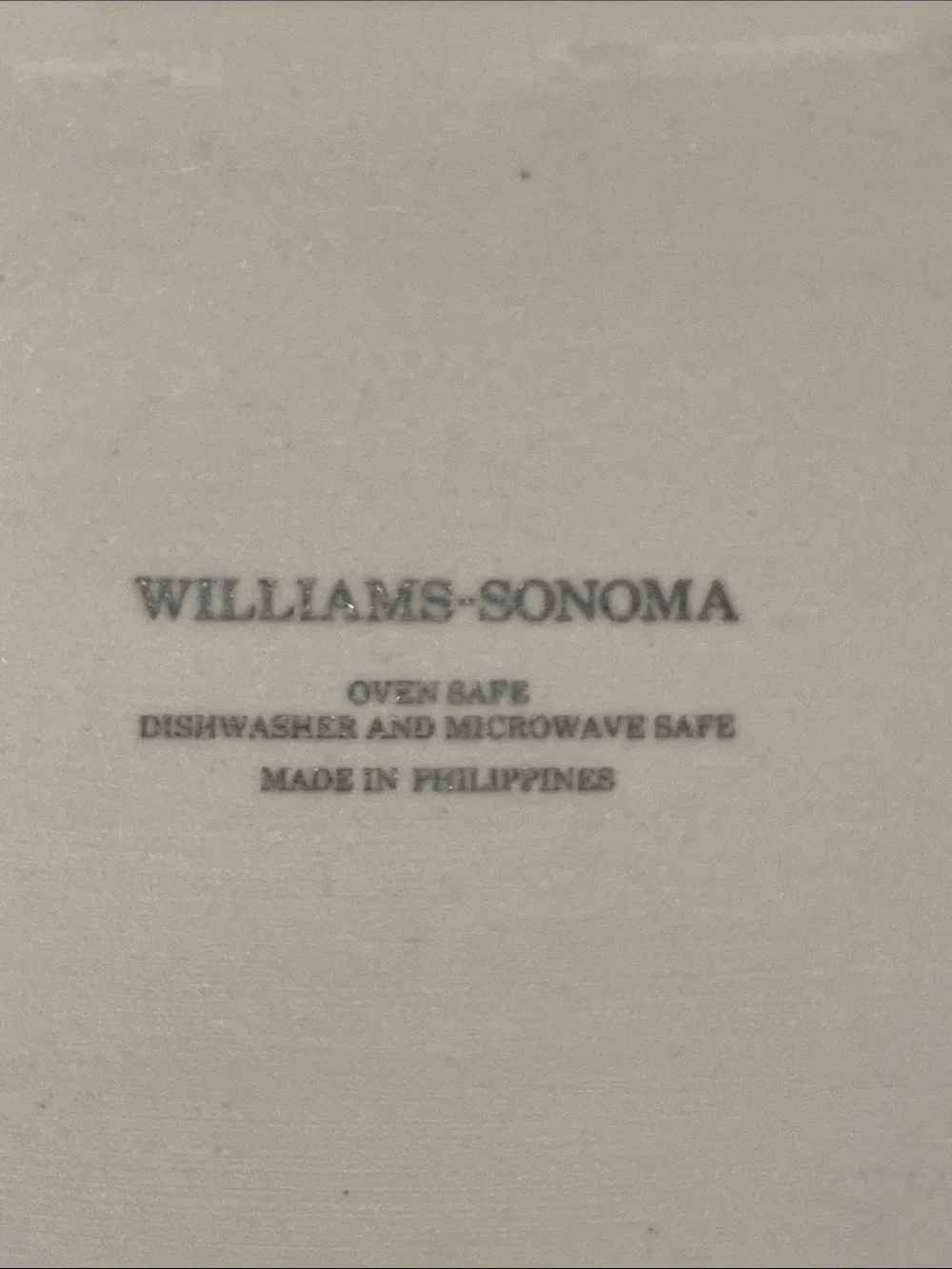 Williams Sonoma White Ceramic Triple Server with Woven Tray